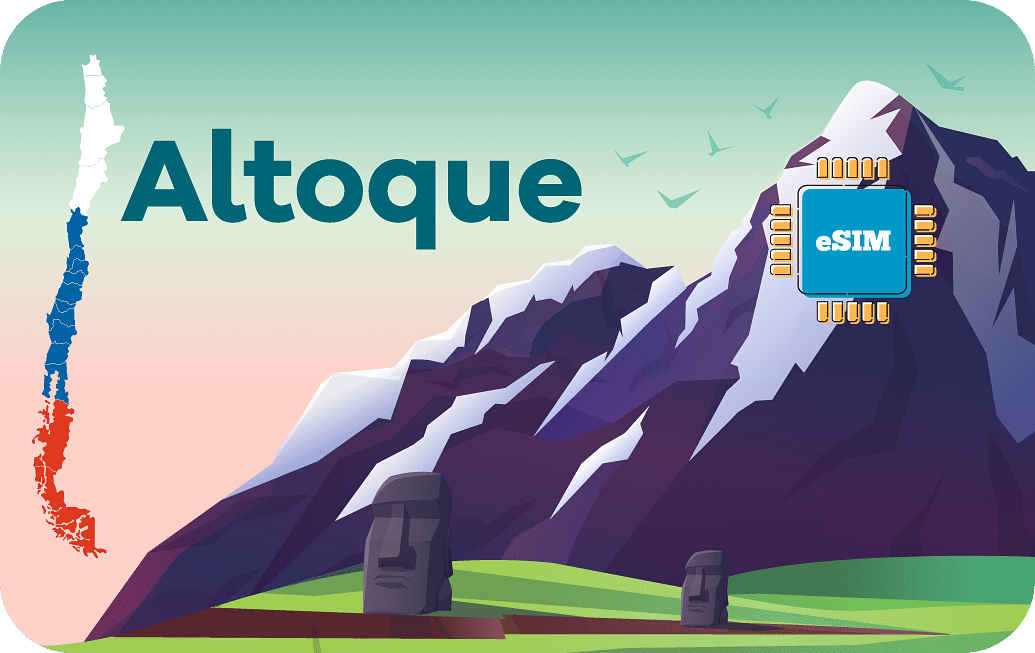 Chile 3GB adatforgalmú eSIM 30 napig