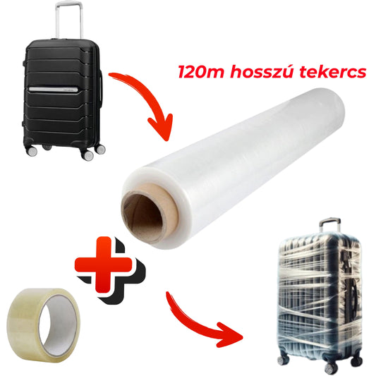 Bőrönd fóliázó szett