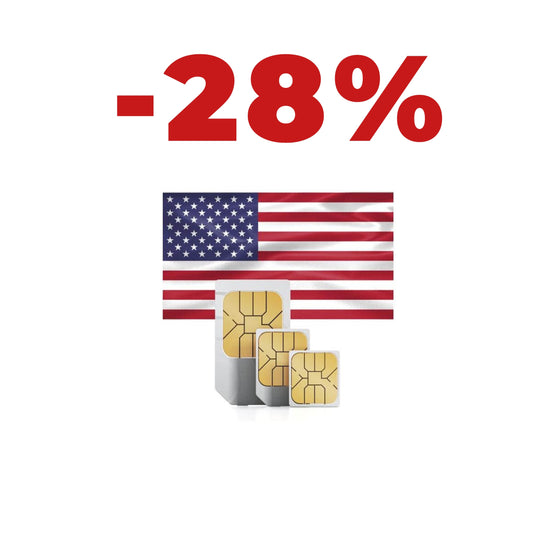 40GB USA SIM kártya