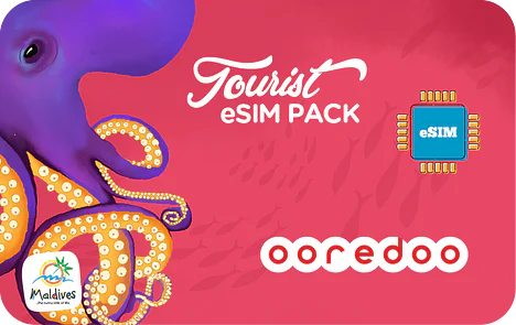 Maldív-szigetek 20GB adatforgalmú eSIM 10 napig