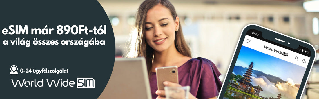 A tökéletes útmutató a külföldi internethez: SIM, eSIM és minden más, amit tudnod kell