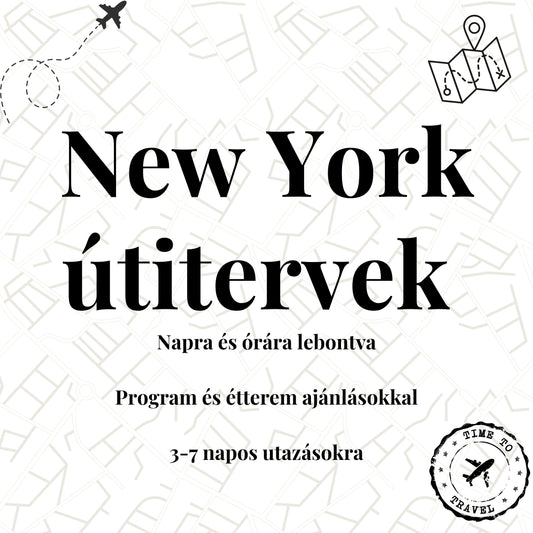 New York digitális útiterv