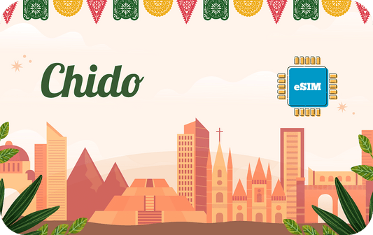 Mexikó 1GB adatforgalmú eSIM 7 napig