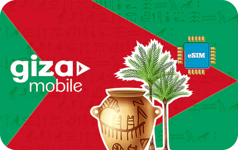 Egyiptom 5GB adatforgalmú eSIM 30 napig