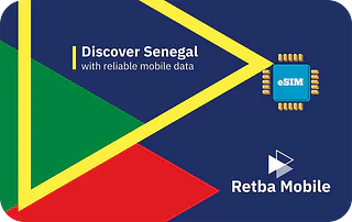 Szenegál 2GB adatforgalmú eSIM 15 napig