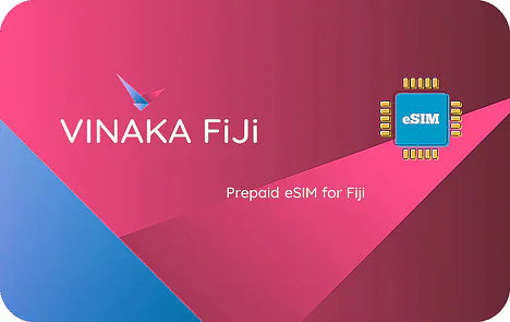 Fiji 2GB adatforgalmú eSIM 15 napig