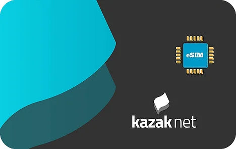 Kazahsztán 2GB adatforgalmú eSIM 15 napig