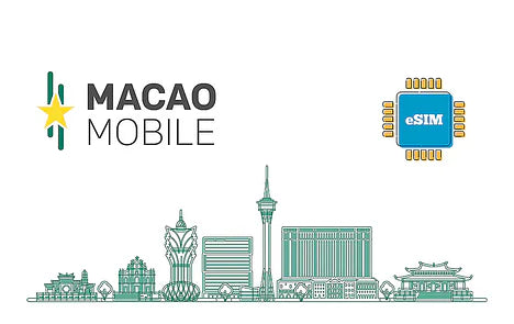Macau 2GB adatforgalmú eSIM 15 napig