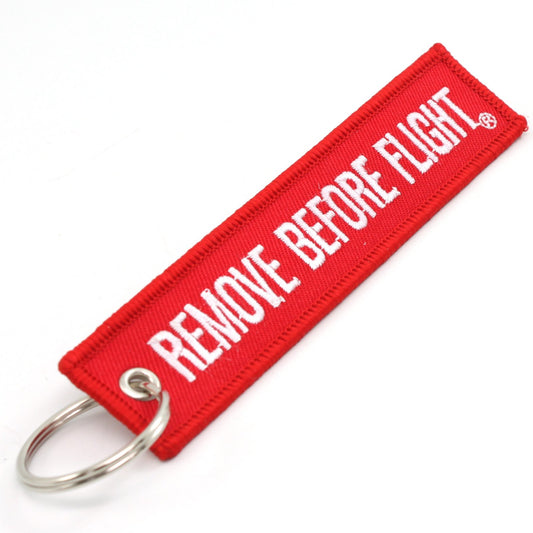 Remove before flight kulcstartó