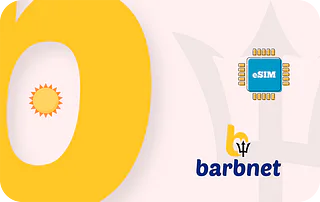 Barbados 1GB adatforgalmú eSIM 7 napig
