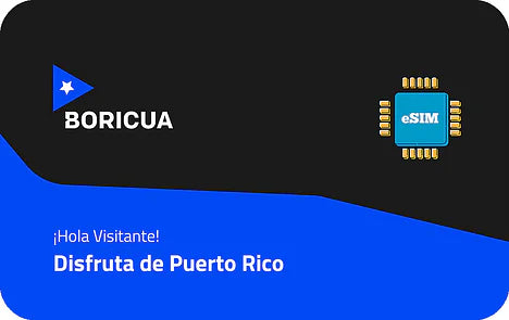 Puerto Rico 2GB adatforgalmú eSIM 15 napig