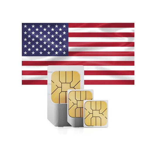 12GB USA SIM kártya