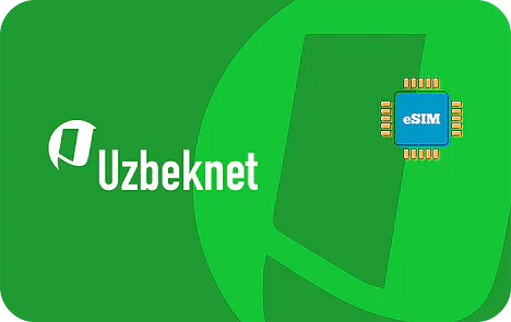 Üzbegisztán 3GB adatforgalmú eSIM 30 napig